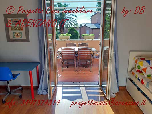 Casa con parquet ad Arenzano