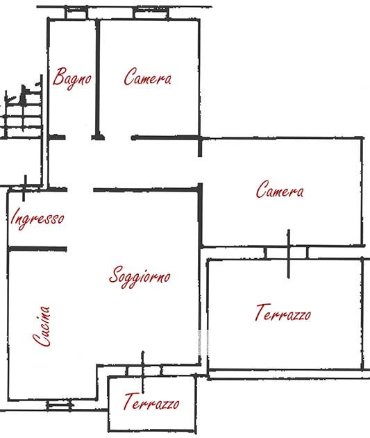 🏠 ARENZANO ▷ 86 m² ristrutturati con terrazzo vivibile